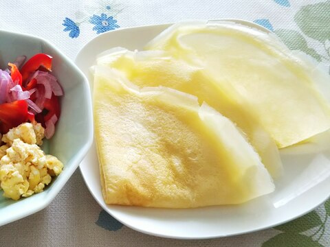 食事用クレープ生地&デザート用